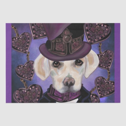 PAPIER MOUSSELINE LABRADOR RETRIEVER (Recto)