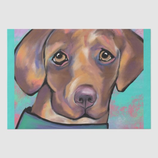 PAPIER MOUSSELINE LABRADOR RETRIEVER            (Recto)