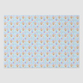 Papier Mousseline Labrador Retriever Tissue Paper in Blue (Recto)