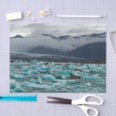 Papier Mousseline Lac glaciaire Jokulsarlon - Islande (Artisanat)
