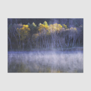 Papier Mousseline Lac Misty Morning