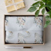 Papier Mousseline Lac Swan (Cadeau)