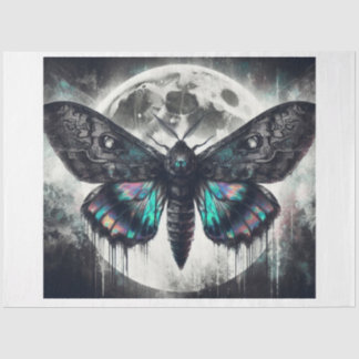 Papier Mousseline Lace lunaire Moth