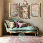 Papier Mousseline Lace Reverie French Romance Portrait Art