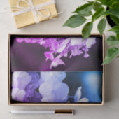 Papier Mousseline Lacecap Hydrangea Découpage De Tint Noir Et Blanc (Cadeau)