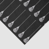Papier Mousseline Lacrosse Cadeau noir (Détail)