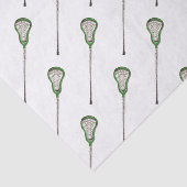 Papier Mousseline Lacrosse Féminin (Détail)