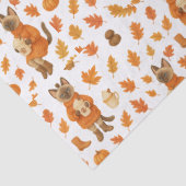Papier Mousseline L'action d'automne (Détail)