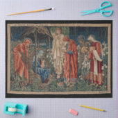Papier Mousseline L'Adoration des Mages (par Edward Burne-Jones) (Artisanat)