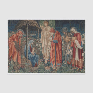 Papier Mousseline L'adoration des Mages par Edward Burne-Jones