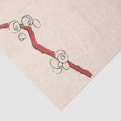 Papier Mousseline LADY AVEC BOUMBRELLA Art Déco Beauté Cheveux mode (Détail)