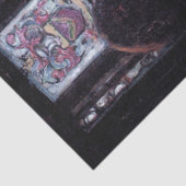 Papier Mousseline Lady et Rose, John William Waterhouse (Détail)