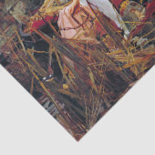 Papier Mousseline Lady of Shallot sur le bateau JW Waterhouse Fine A (Détail)