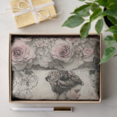 Papier Mousseline Lady Valentine (Cadeau)