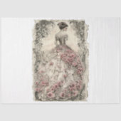 Papier Mousseline Lady Valentine (Recto)