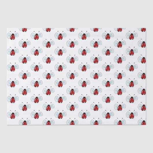 Papier Mousseline Ladybird (Recto)
