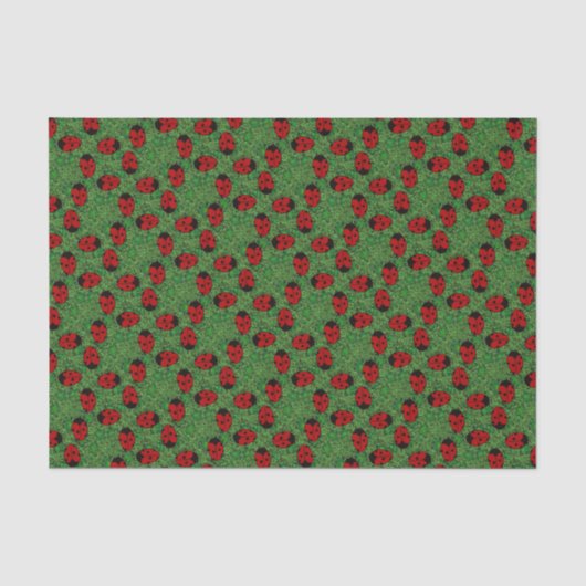 Papier Mousseline Ladybug (Recto)