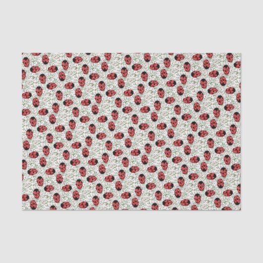 Papier Mousseline Ladybug (Recto)
