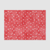 Papier Mousseline Ladybug Red White Dots Birthday (Recto)