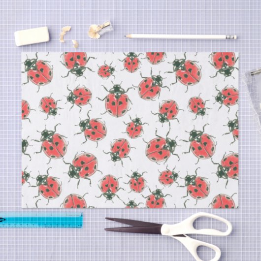 Papier Mousseline Ladybugs (Artisanat)