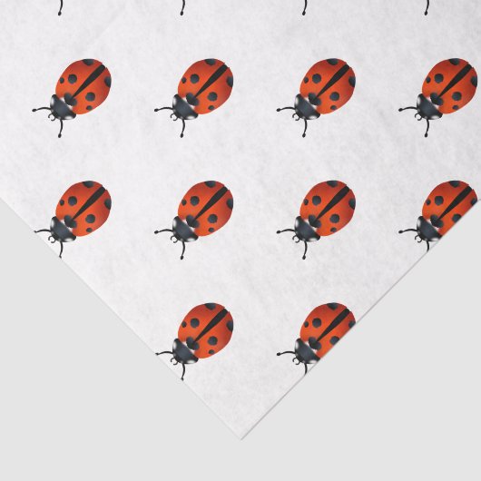 Papier Mousseline Ladybugs (Détail)