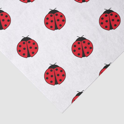 Papier Mousseline Ladybugs (Détail)