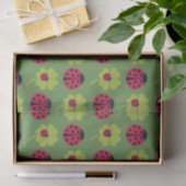 Papier Mousseline Ladybugs and Lucky Clover (Cadeau)