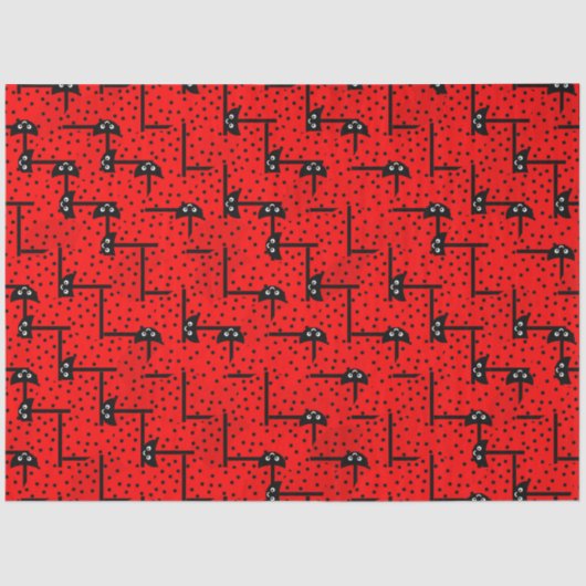 Papier Mousseline Ladybugs s'activent - amusant ladybugs course (Recto)