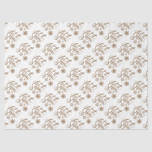 Papier Mousseline Laisse-le neiger (Recto)