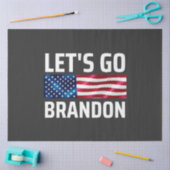 Papier Mousseline laissons brandon laisser brandon aller brandon (Artisanat)