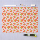 Papier Mousseline Lait de fraise (Artisanat)