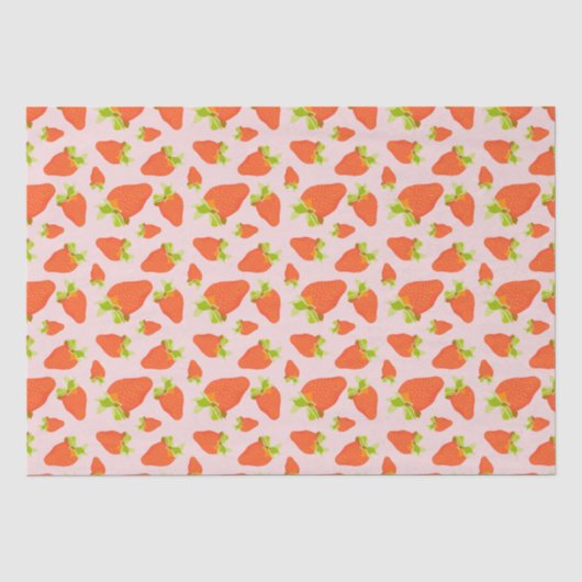 Papier Mousseline Lait de fraise (Recto)