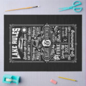 Papier Mousseline Lake Rules (Artisanat)