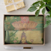 Papier Mousseline Lakshmi par Raja Ravi Varma (Cadeau)