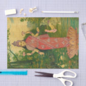 Papier Mousseline Lakshmi par Raja Ravi Varma (Artisanat)