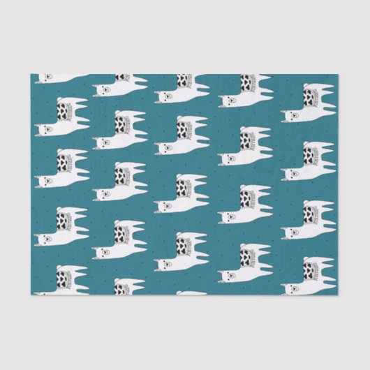 Papier Mousseline Lamas peu précis modernes à la mode (Recto)