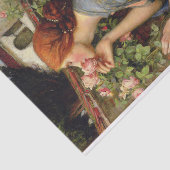 Papier Mousseline L'âme du Rose par John William Waterhouse (Détail)
