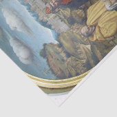 Papier Mousseline Lamentation avec les saints par Plautilla Nelli (Détail)