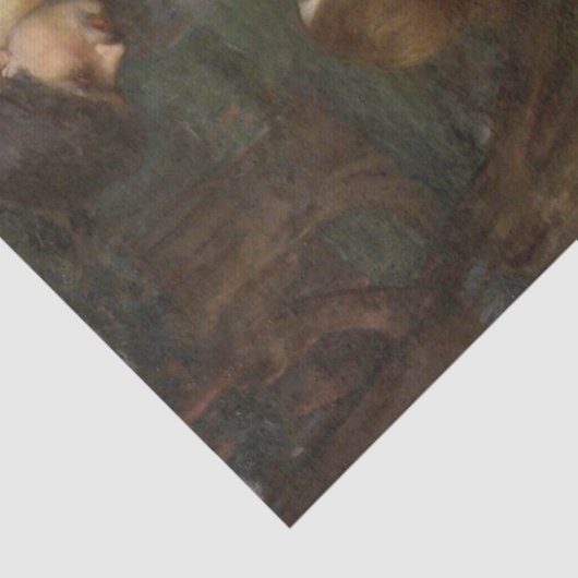 Papier Mousseline Lamia par John William Waterhouse (Détail)