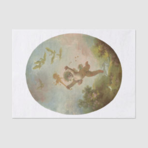 Papier Mousseline L'Amour comme Folie de Jean-Honore Fragonard