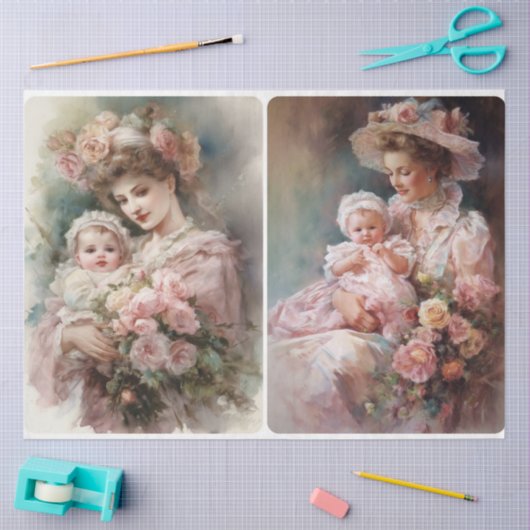 Papier Mousseline L'amour d'une vie (Artisanat)