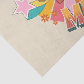 Papier Mousseline L'amour pour la paix et le rock & roll (Détail)