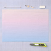 Papier Mousseline Lampant bleu (Artisanat)