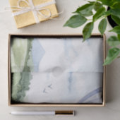 Papier Mousseline Lancement de Ballon à Air Chaud Floral de Lavande (Cadeau)