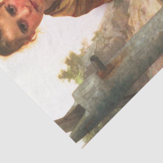 Papier Mousseline Lanceur cassé William-Adolphe Bouguereau (Détail)