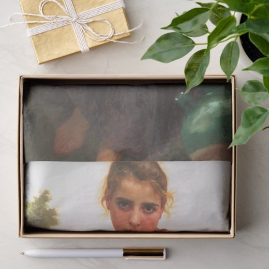 Papier Mousseline Lanceur cassé William-Adolphe Bouguereau (Cadeau)