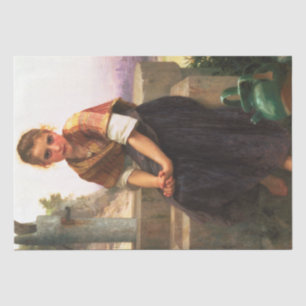 Papier Mousseline Lanceur cassé William-Adolphe Bouguereau