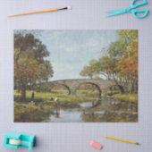 Papier Mousseline L'Ancien Pont (par Theodore Robinson) (Artisanat)