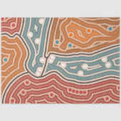 Papier Mousseline Landschaft vor der Besiedelung (Recto)