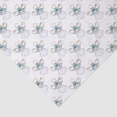 Papier Mousseline L'Ange de Foi de Noël (Détail)